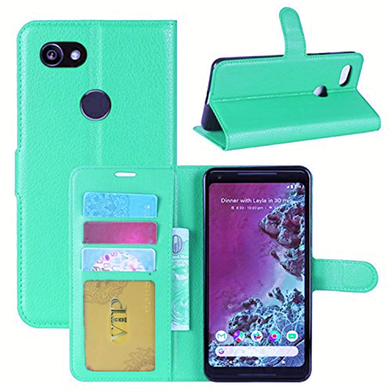 Leather Folio Wallet Case for Google Pixel 2 XL Leather Folio Wallet Case for Google Pixel 2 XL